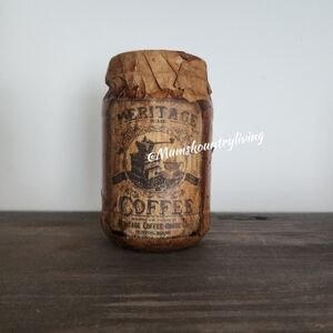 Old fashioned jar